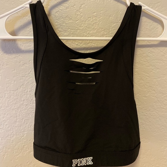 VS Pink Ultimate Racerback Sports Bra - Picture 2 of 3